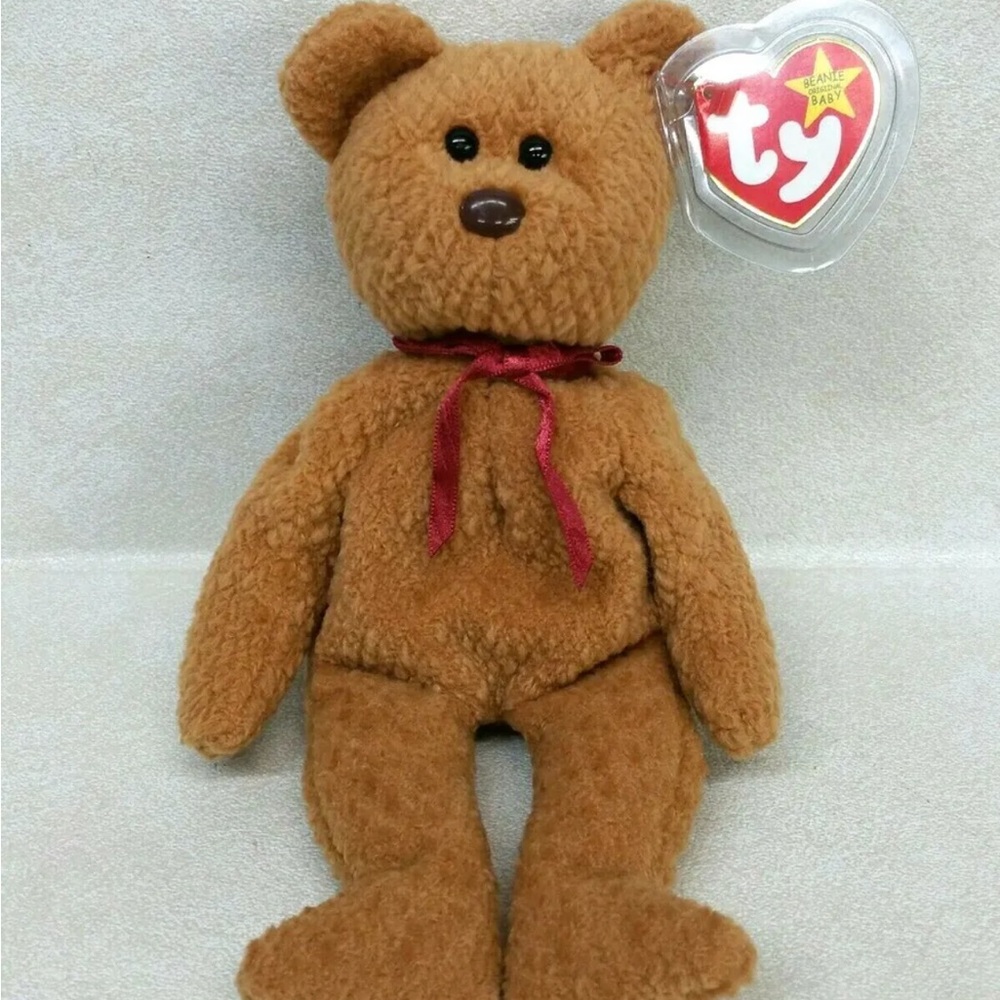 EXTREMELY RARE T.Y Beanie Baby. CURLY